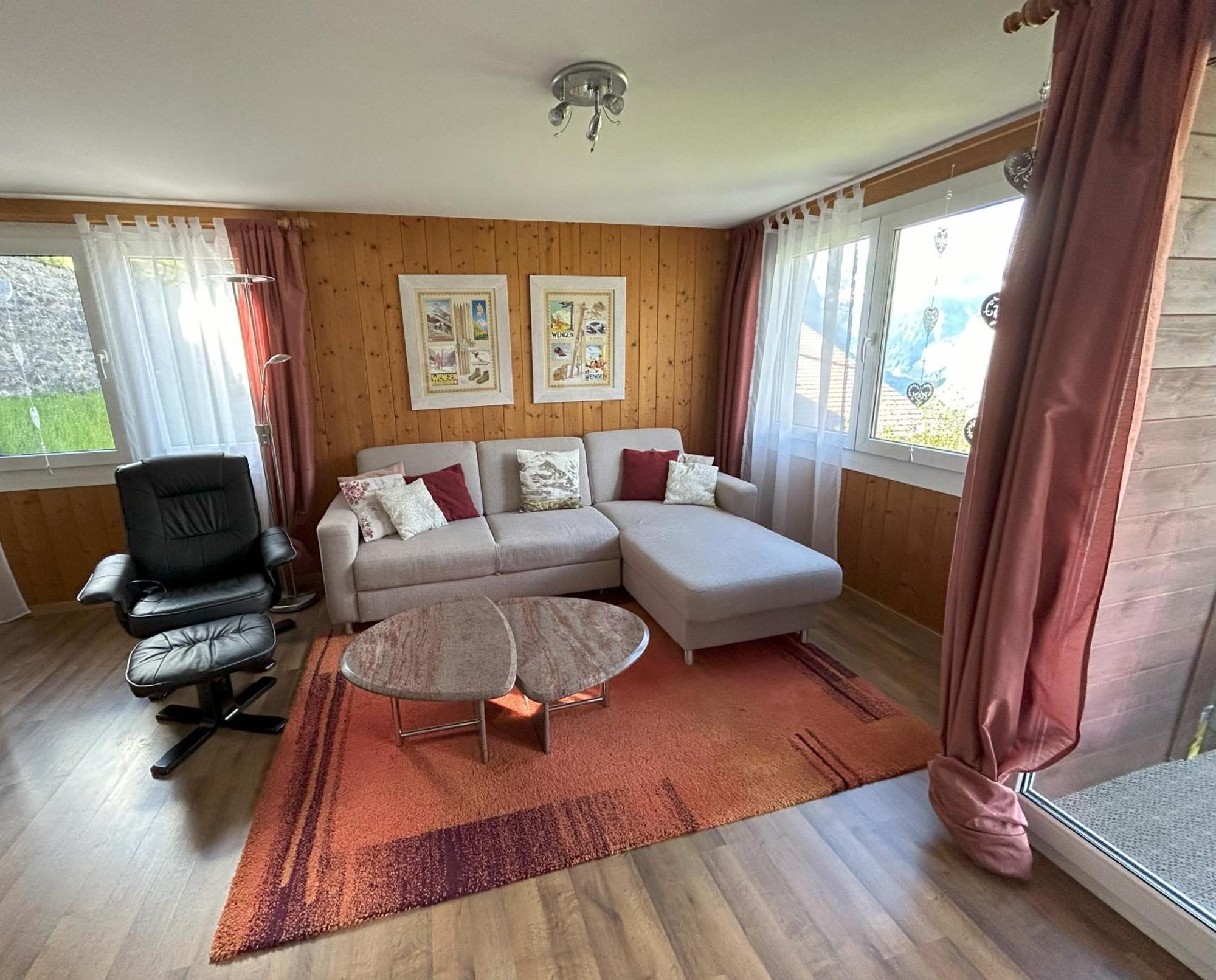 Chalet Gerbera Wengen Exteriör bild