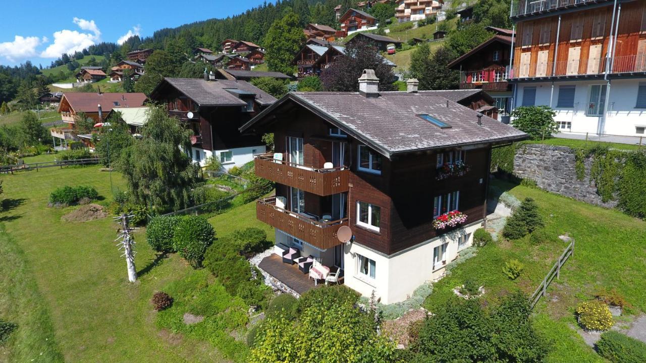 Chalet Gerbera Wengen Exteriör bild